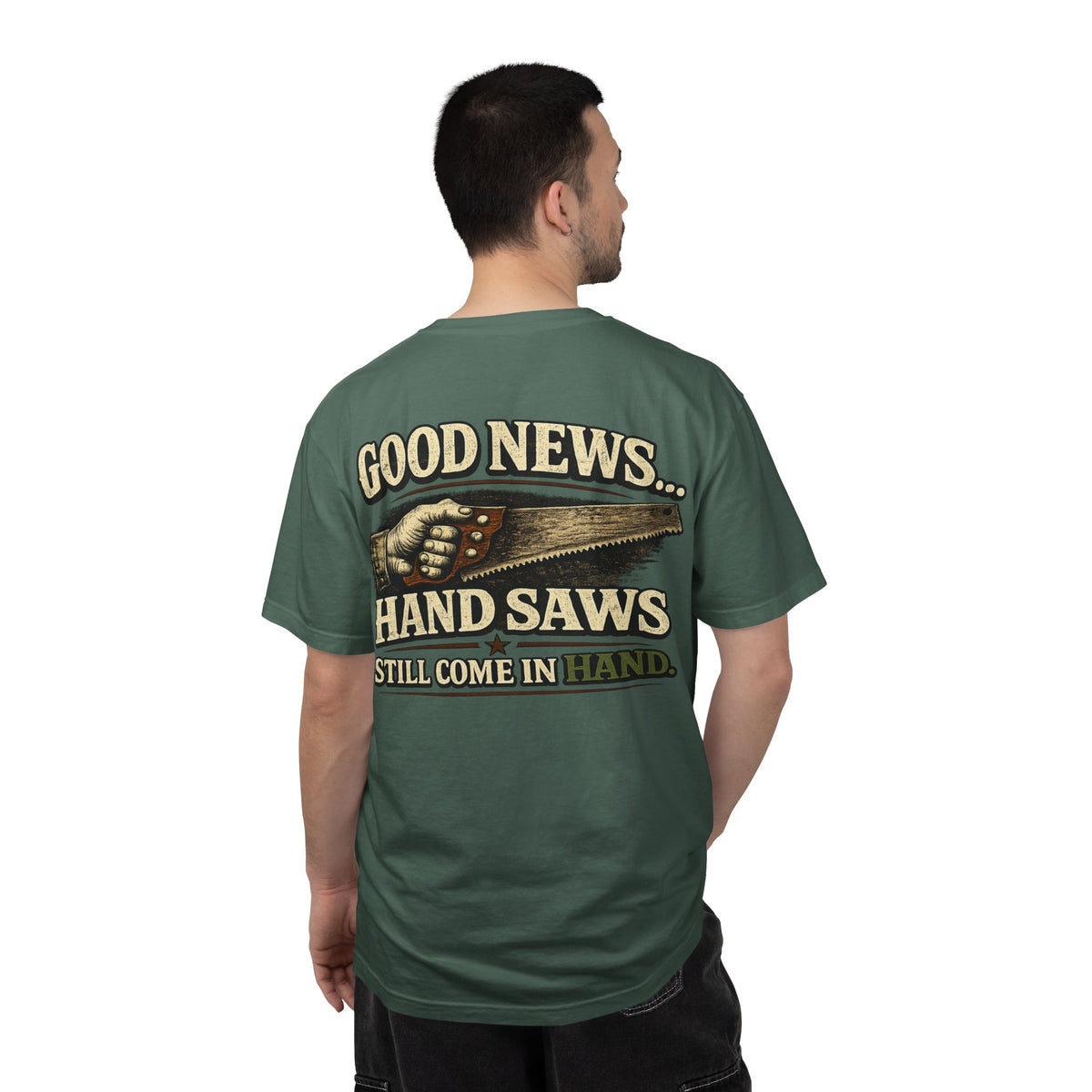 Funny Joke Shirt – Saw | Complicated Creature™ Garment-Dyed Tee