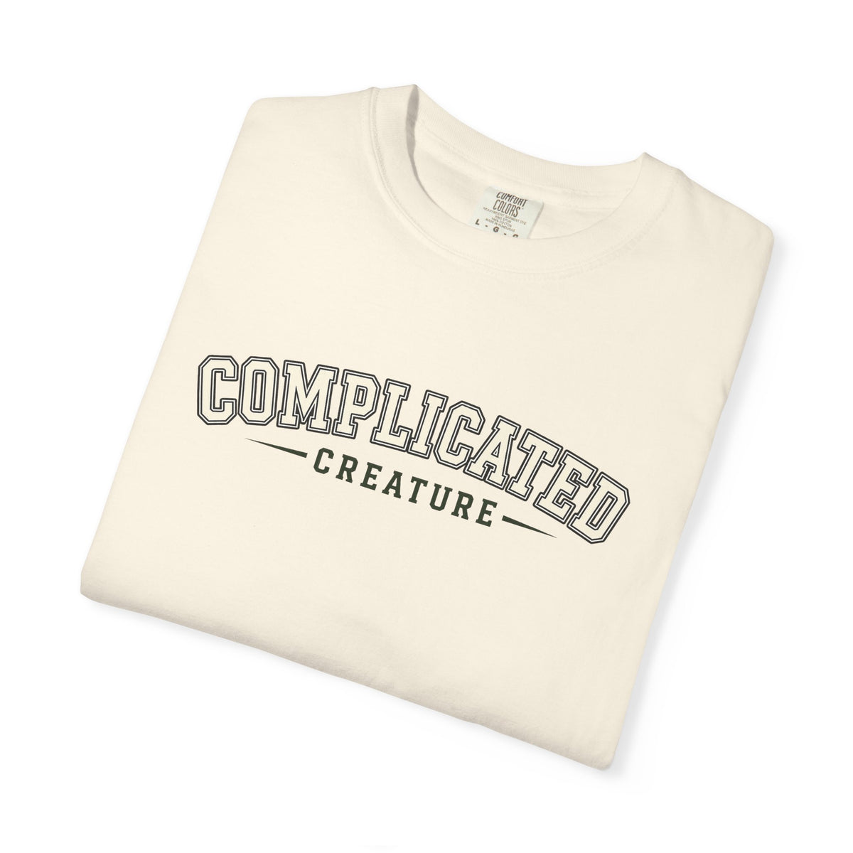 It's Complicated Creature™ | Garment-Dyed Graphic Tee | Comfort Colors 1717