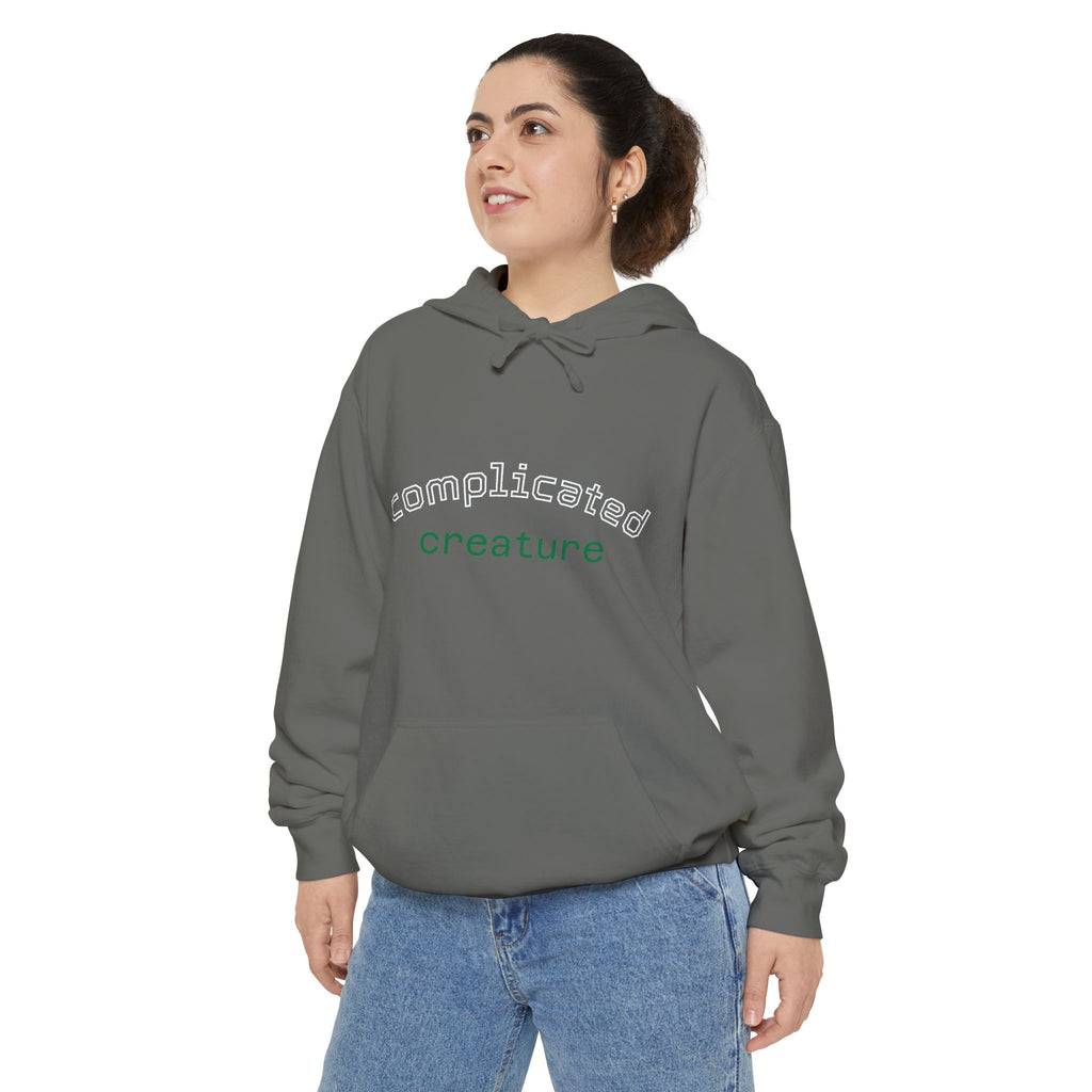 complicated creature hoodie