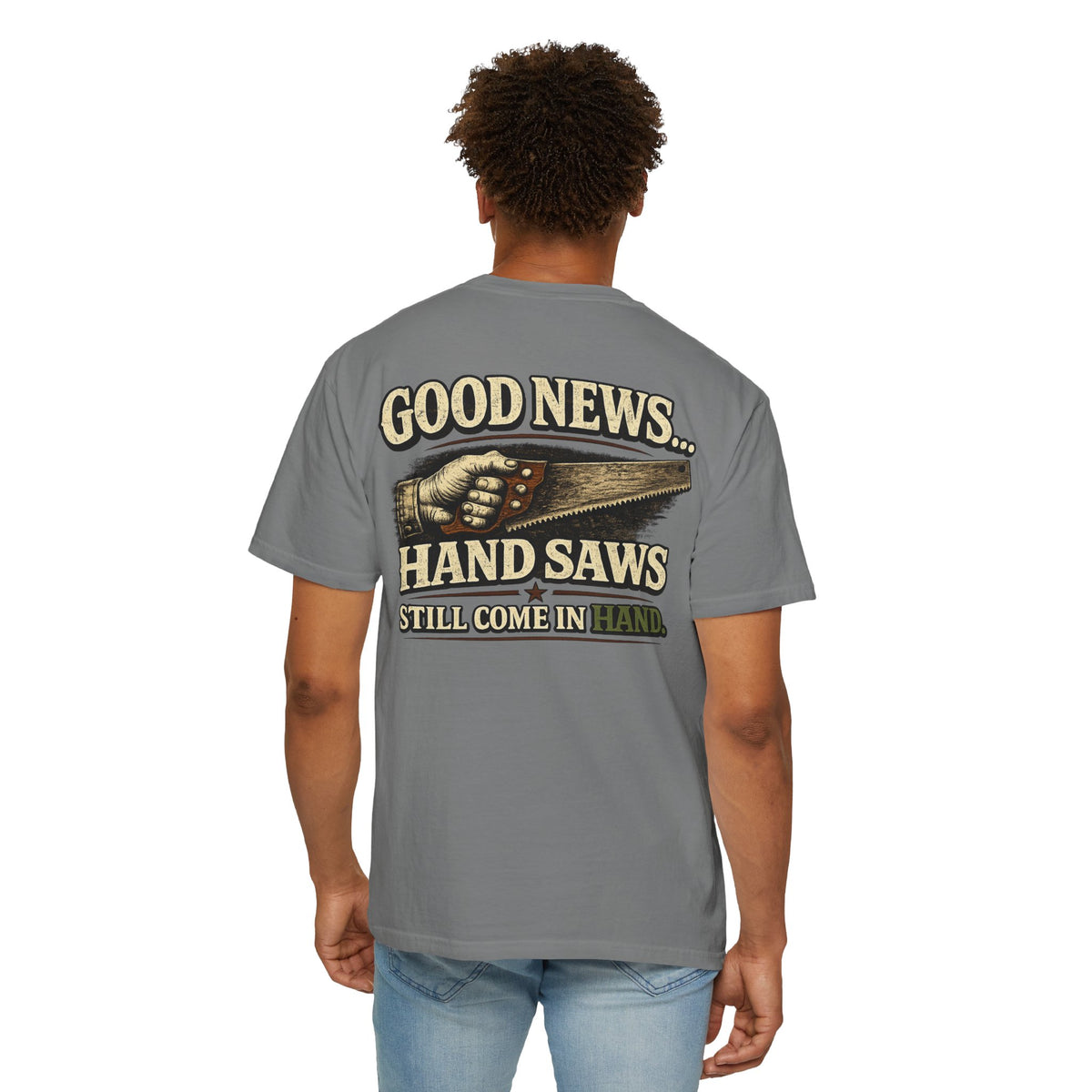 Funny Joke Shirt – Saw | Complicated Creature™ Garment-Dyed Tee