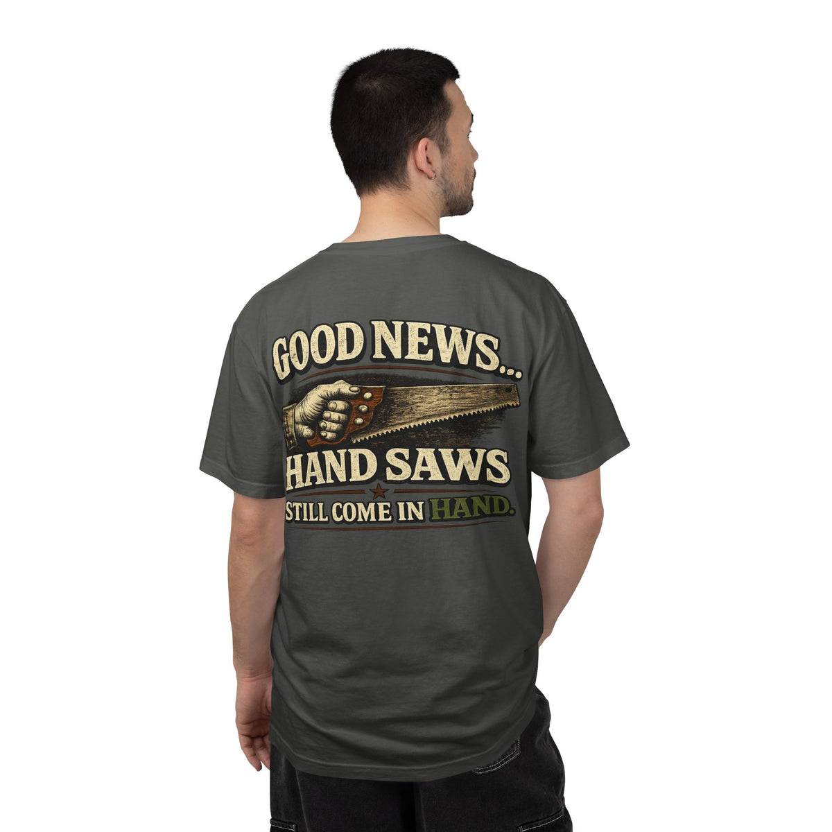 Funny Joke Shirt – Saw | Complicated Creature™ Garment-Dyed Tee
