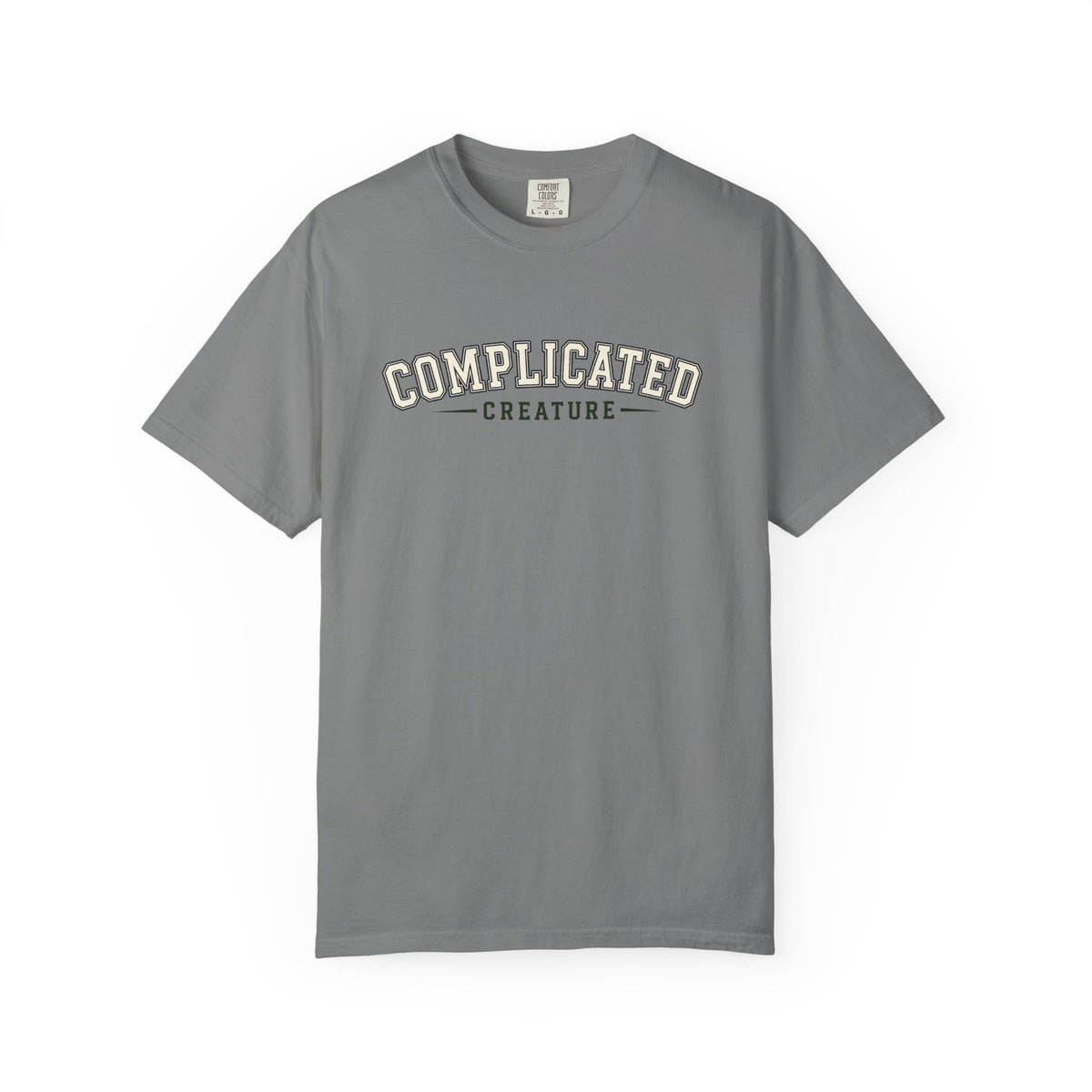 It's Complicated Creature™ | Garment-Dyed Graphic Tee | Comfort Colors 1717