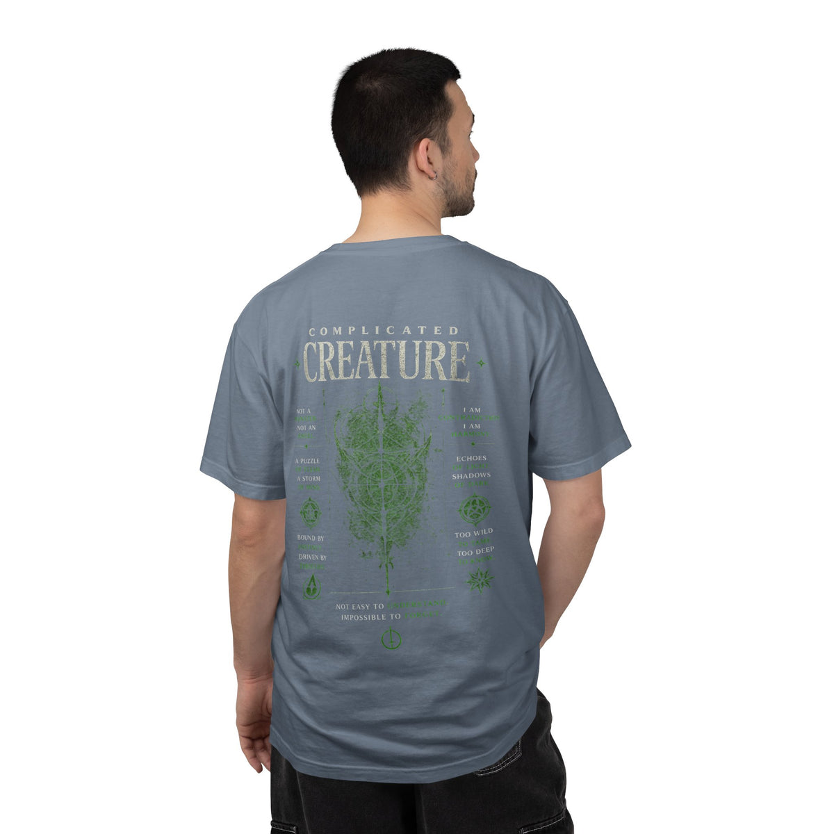 It's Complicated Creature™ | Garment-Dyed Graphic Tee | Comfort Colors 1717