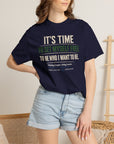It’s Time to be who i want to be