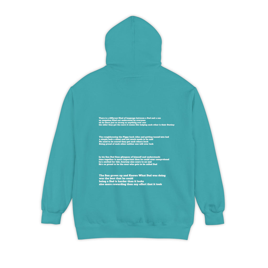 Dad and Son hoodie poem