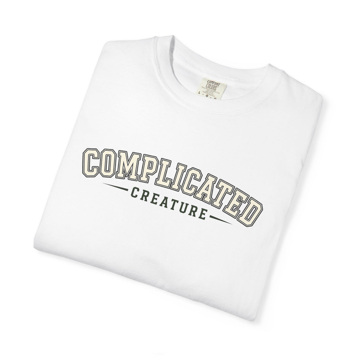 It's Complicated Creature™ | Garment-Dyed Graphic Tee | Comfort Colors 1717