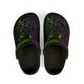 Midnight Glow, Kid's EVA Foam Clogs (AOP)