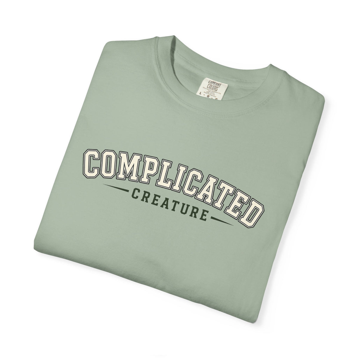 It's Complicated Creature™ | Garment-Dyed Graphic Tee | Comfort Colors 1717