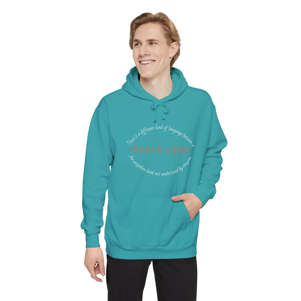 Dad and Son hoodie poem