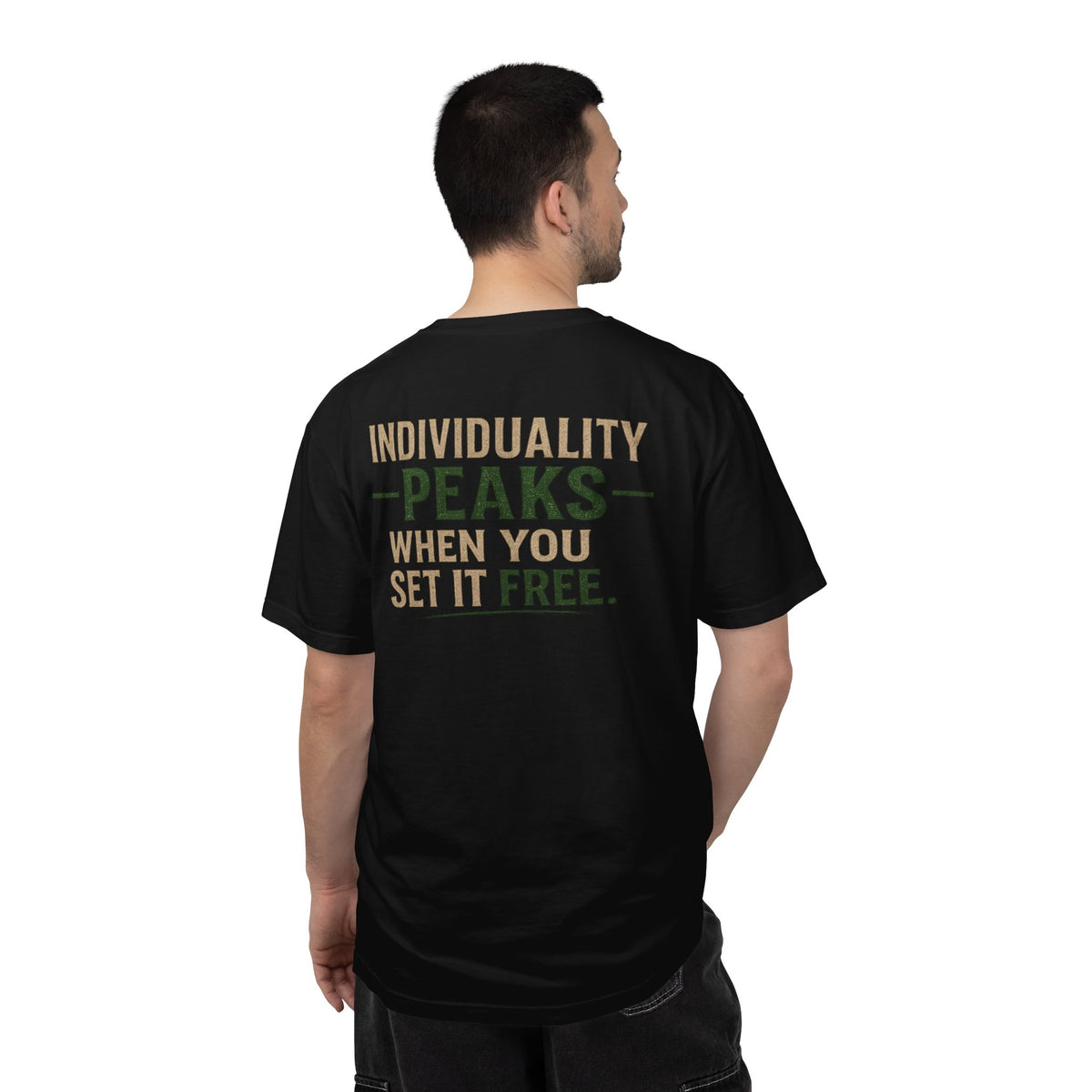 Individuality peaks when you set it free
