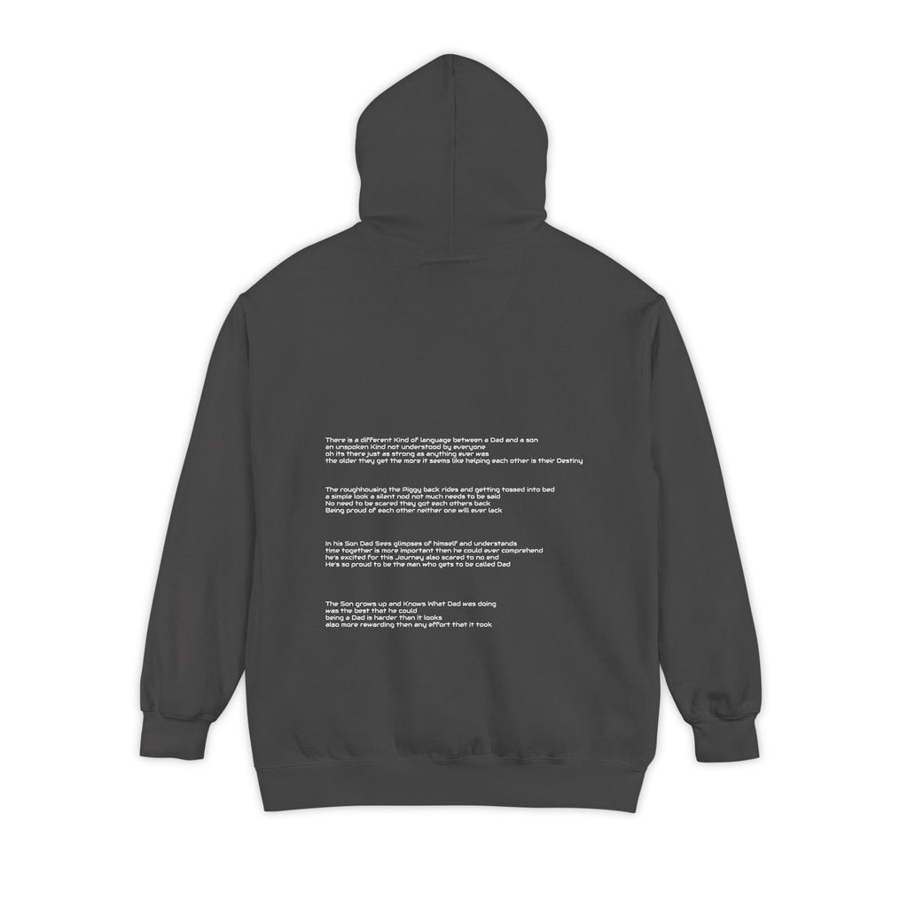 Dad and Son hoodie poem