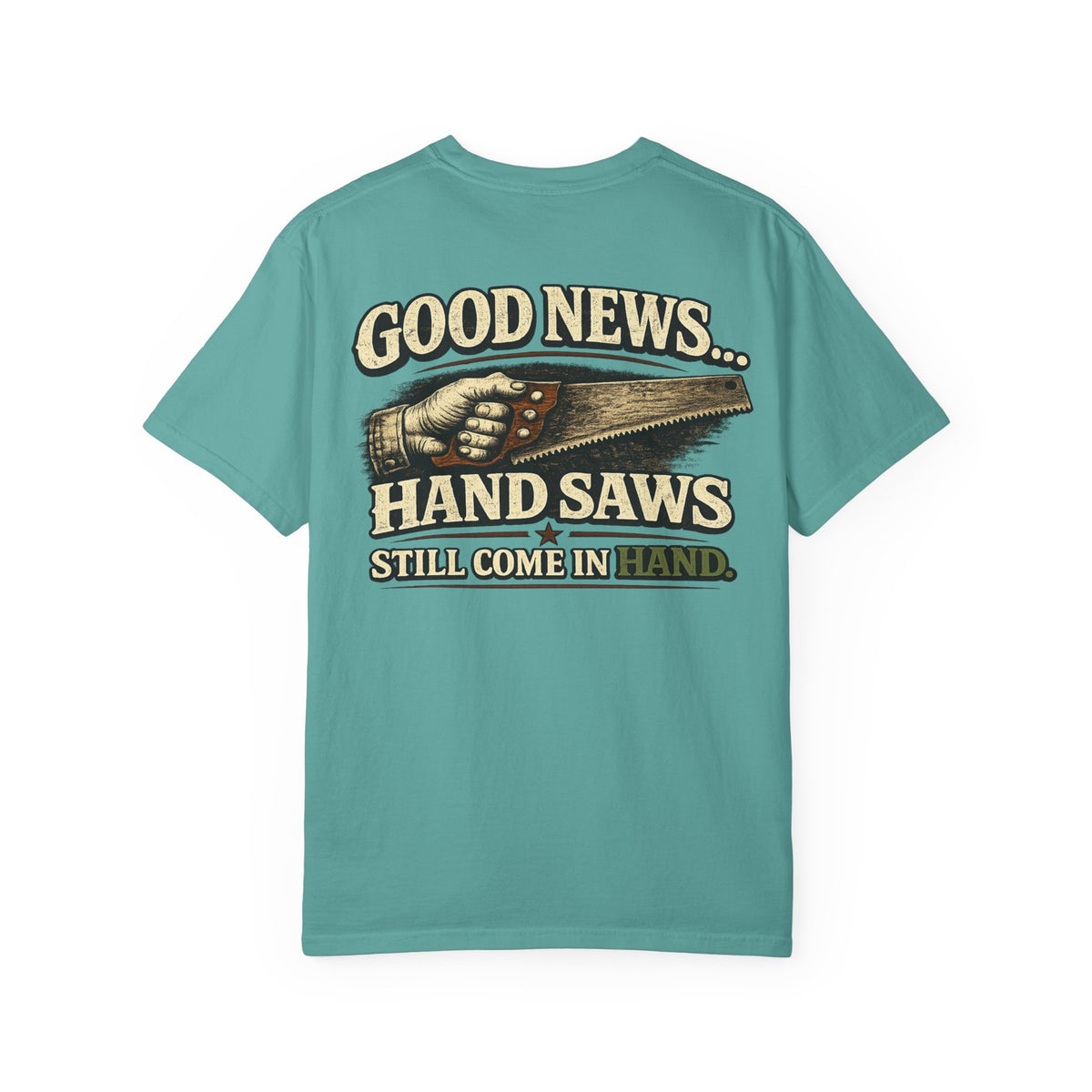 Funny Joke Shirt – Saw | Complicated Creature™ Garment-Dyed Tee