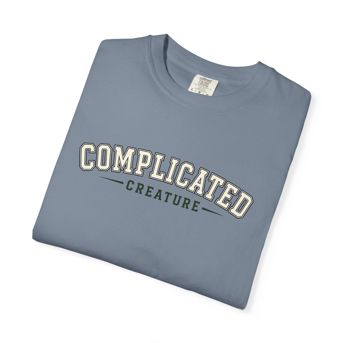 It's Complicated Creature™ | Garment-Dyed Graphic Tee | Comfort Colors 1717