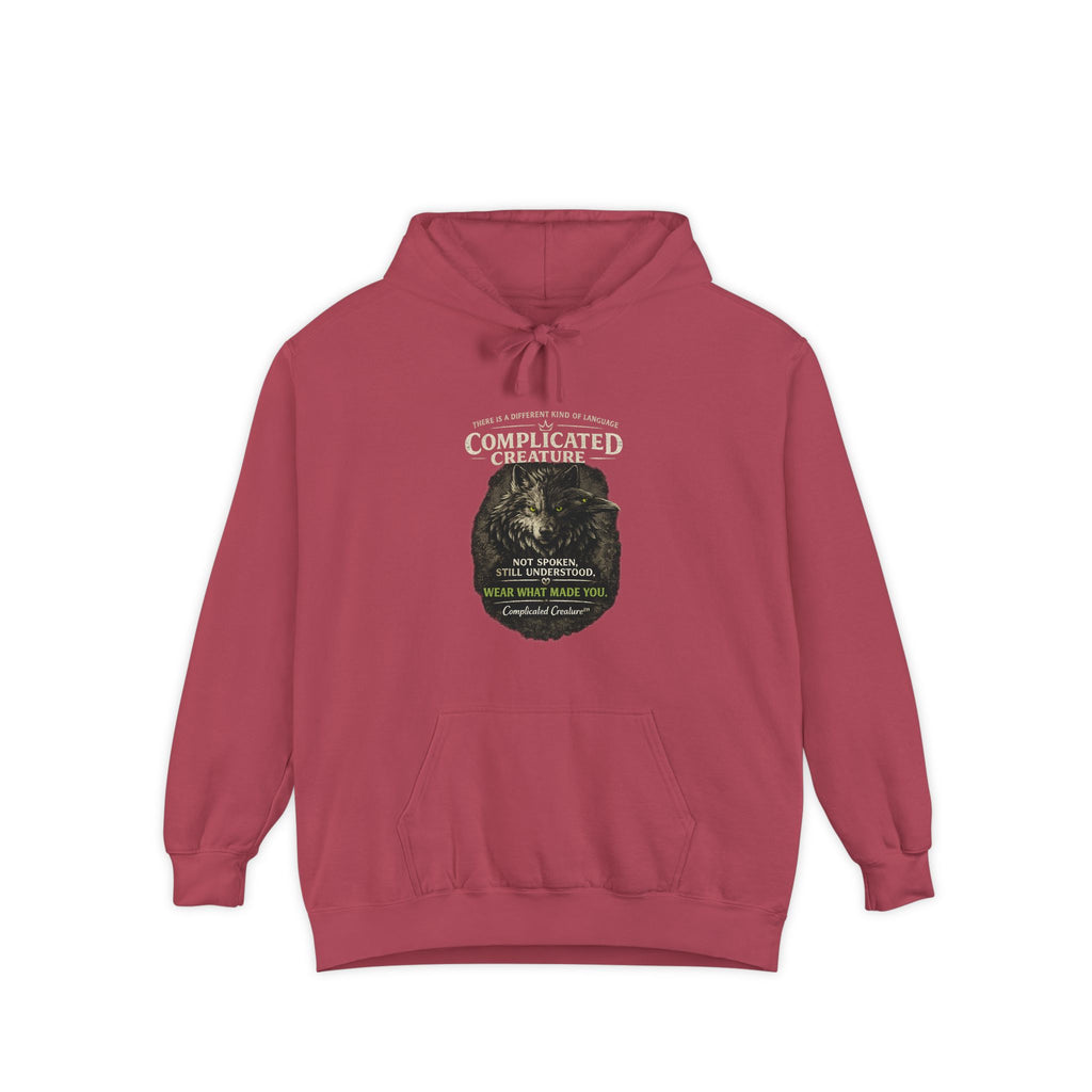 Unspoken language hoodie