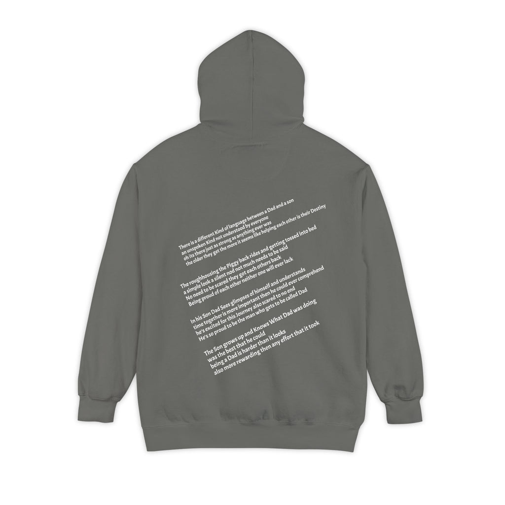 Dad and Son hoodie poem