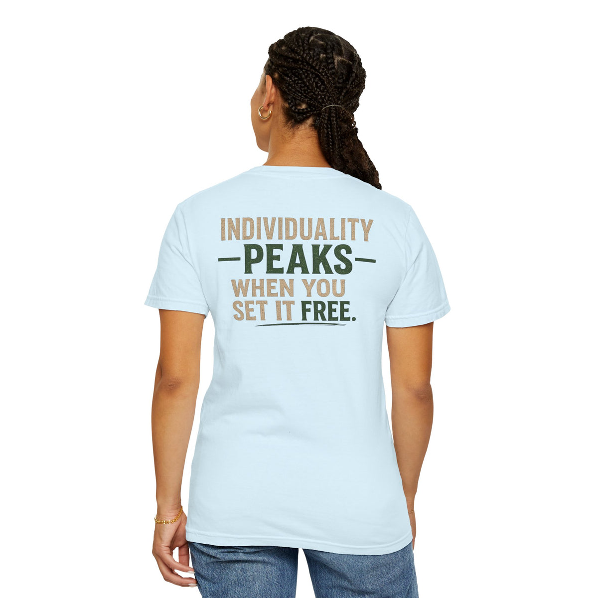Individuality peaks when you set it free