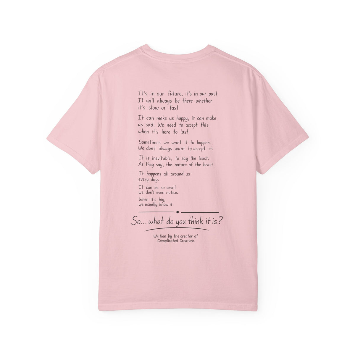 Riddle by complicated creature