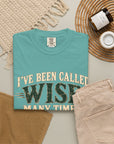 Tshirt, Wise I have been called