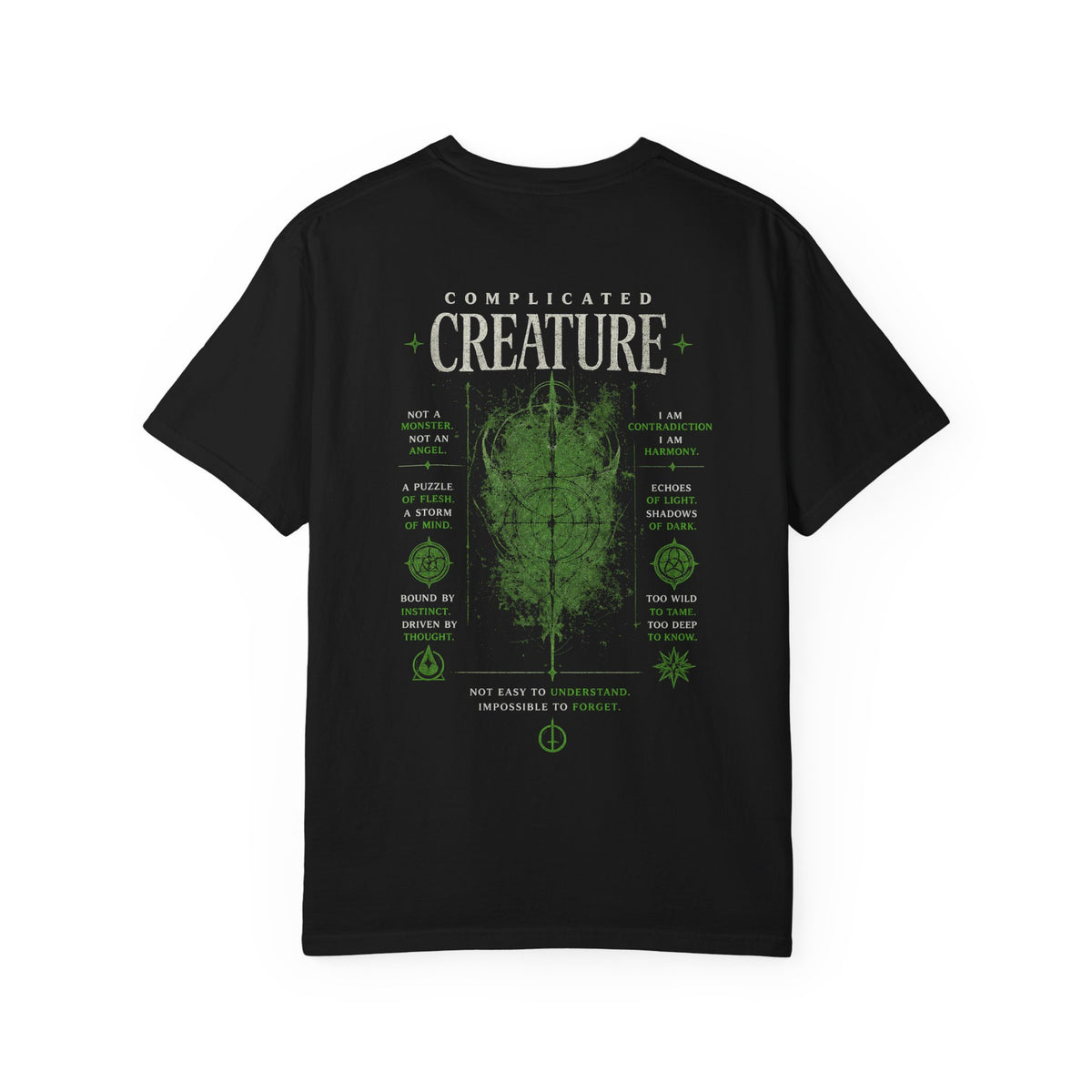 It's Complicated Creature™ | Garment-Dyed Graphic Tee | Comfort Colors 1717