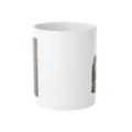 White Ceramic Mug, 11oz Sober roads