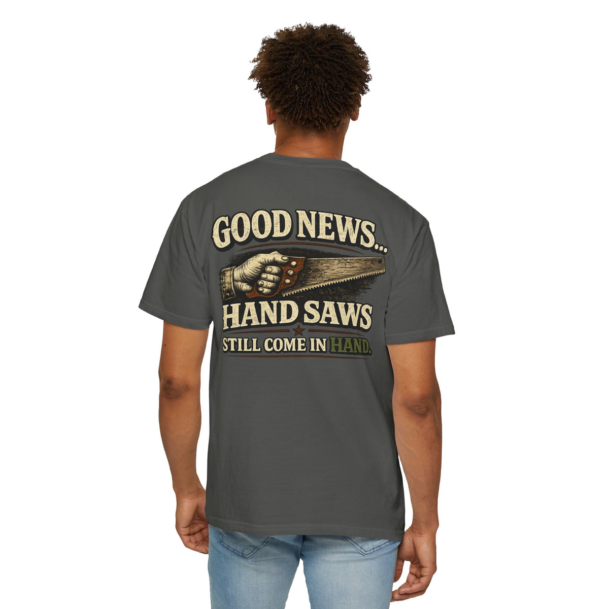 Funny Joke Shirt – Saw | Complicated Creature™ Garment-Dyed Tee