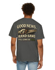 Funny Joke Shirt – Saw | Complicated Creature™ Garment-Dyed Tee