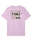 Individuality peaks when you set it free