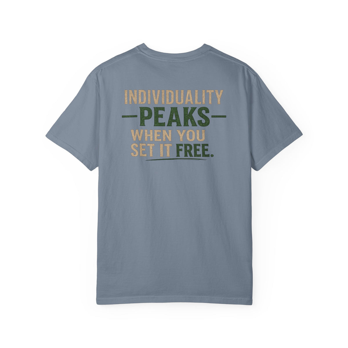 Individuality peaks when you set it free