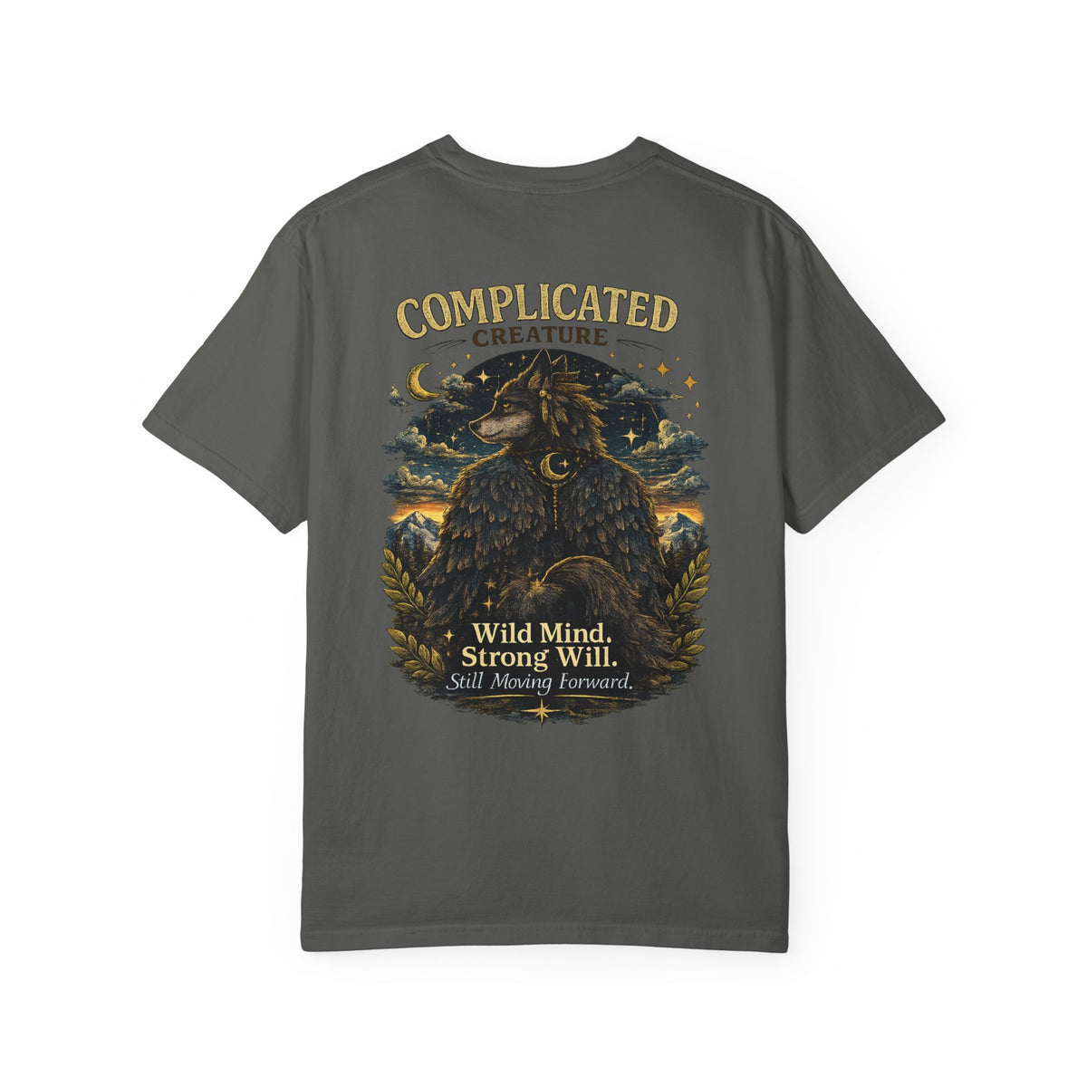 CC mascot wild mind, strong will