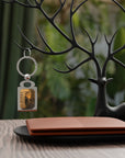 Sober, Opens, Better, Everyday, Roads, Rectangle Photo Keyring