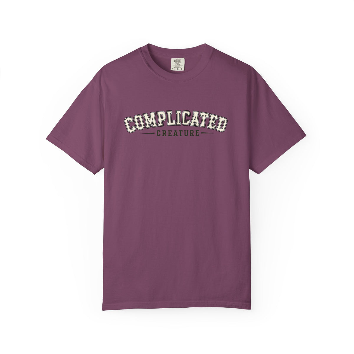 It's Complicated Creature™ | Garment-Dyed Graphic Tee | Comfort Colors 1717