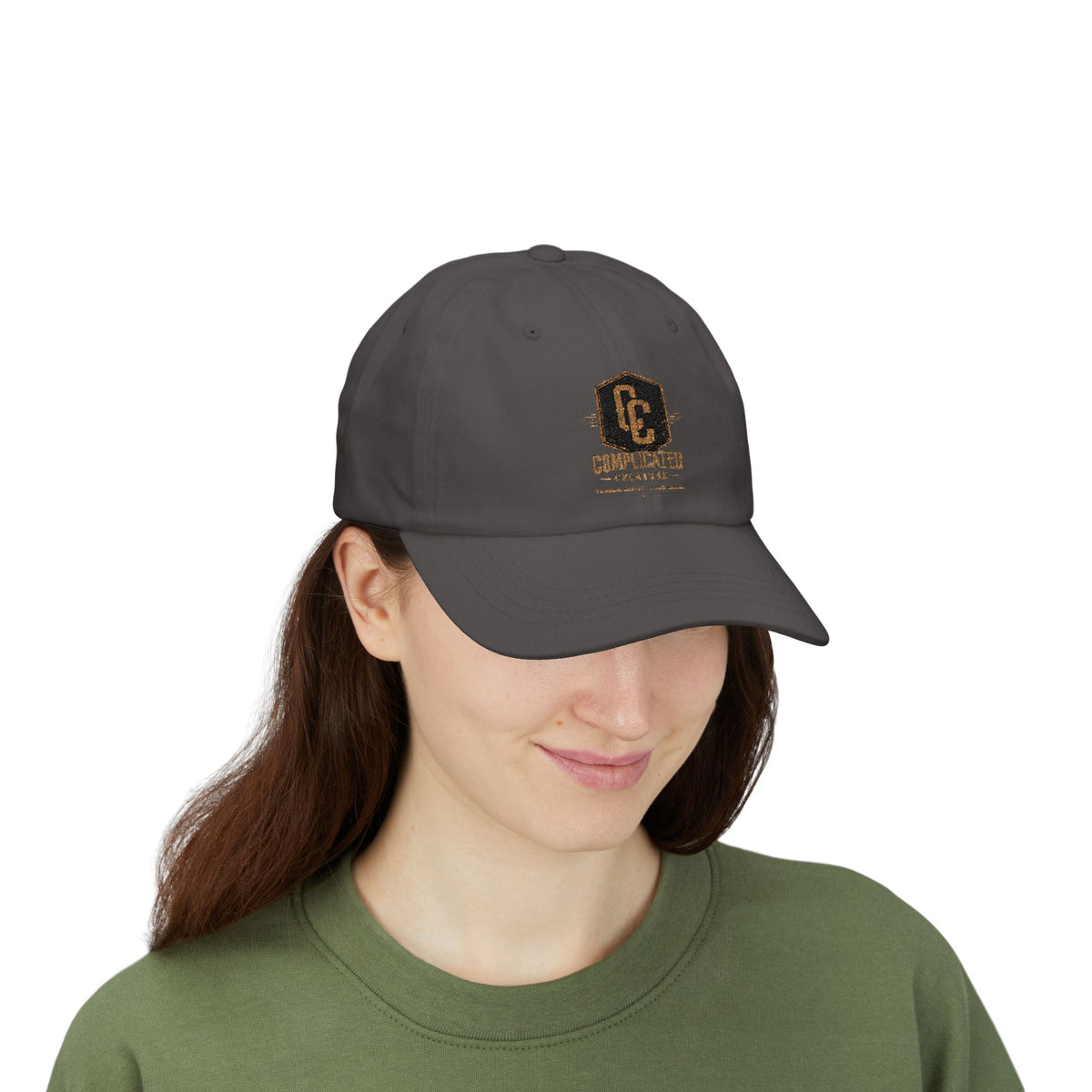 Complicated creature badge hat