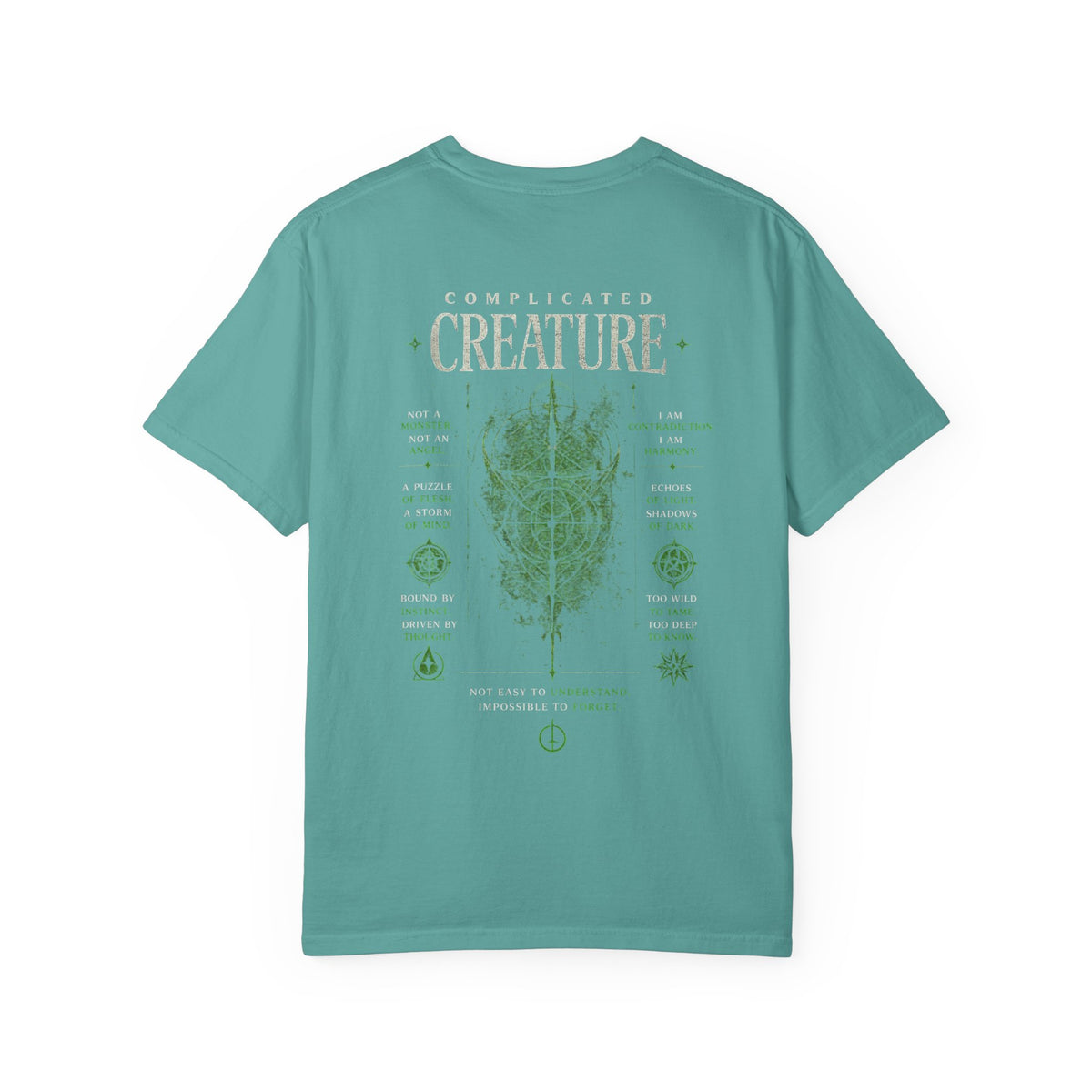 It's Complicated Creature™ | Garment-Dyed Graphic Tee | Comfort Colors 1717