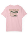 Individuality peaks when you set it free