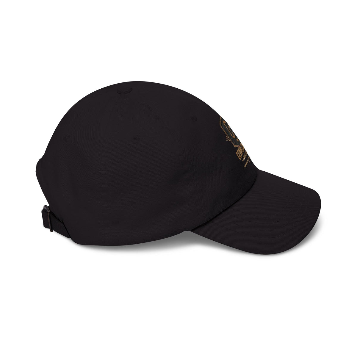 Complicated creature badge hat
