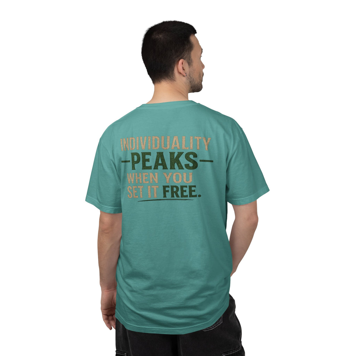 Individuality peaks when you set it free