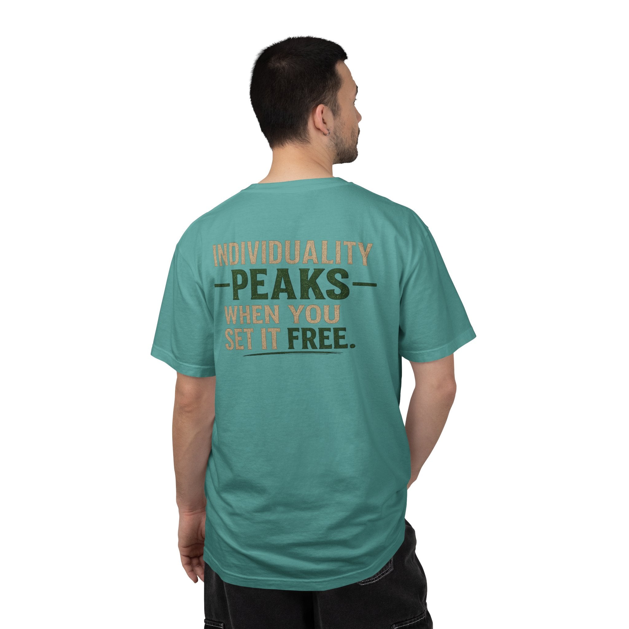 Individuality peaks when you set it free