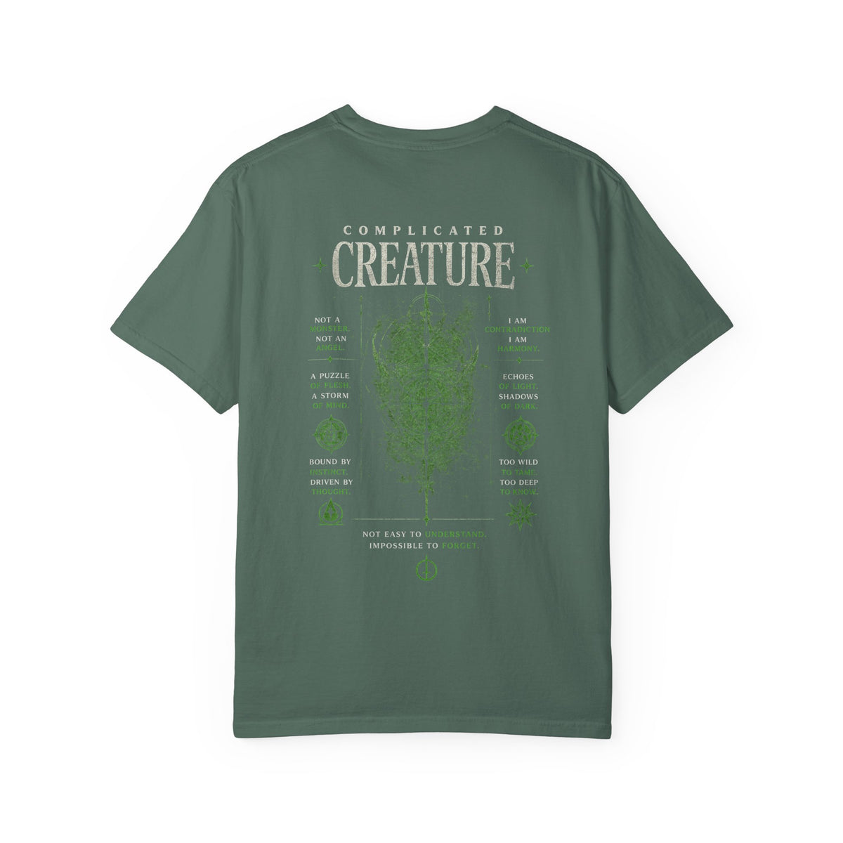 It's Complicated Creature™ | Garment-Dyed Graphic Tee | Comfort Colors 1717
