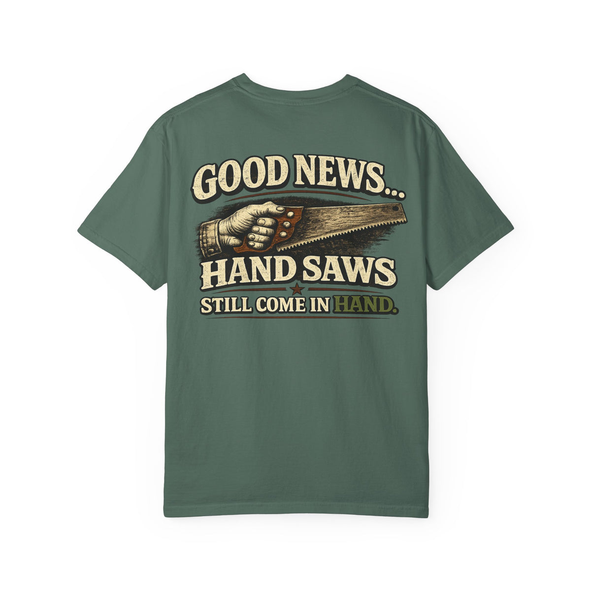 Funny Joke Shirt – Saw | Complicated Creature™ Garment-Dyed Tee