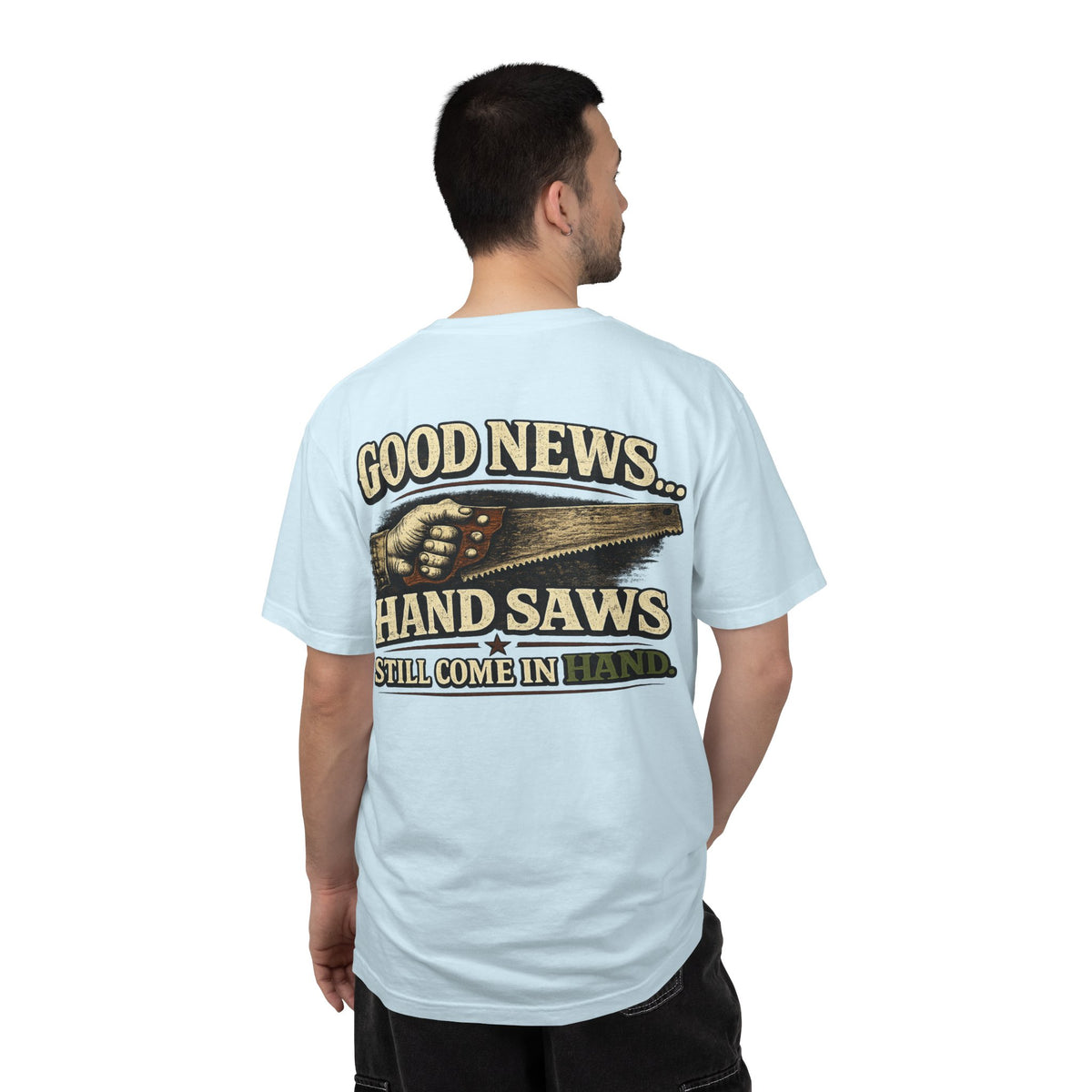 Funny Joke Shirt – Saw | Complicated Creature™ Garment-Dyed Tee