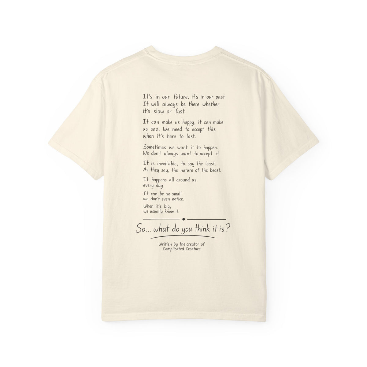 Riddle by complicated creature