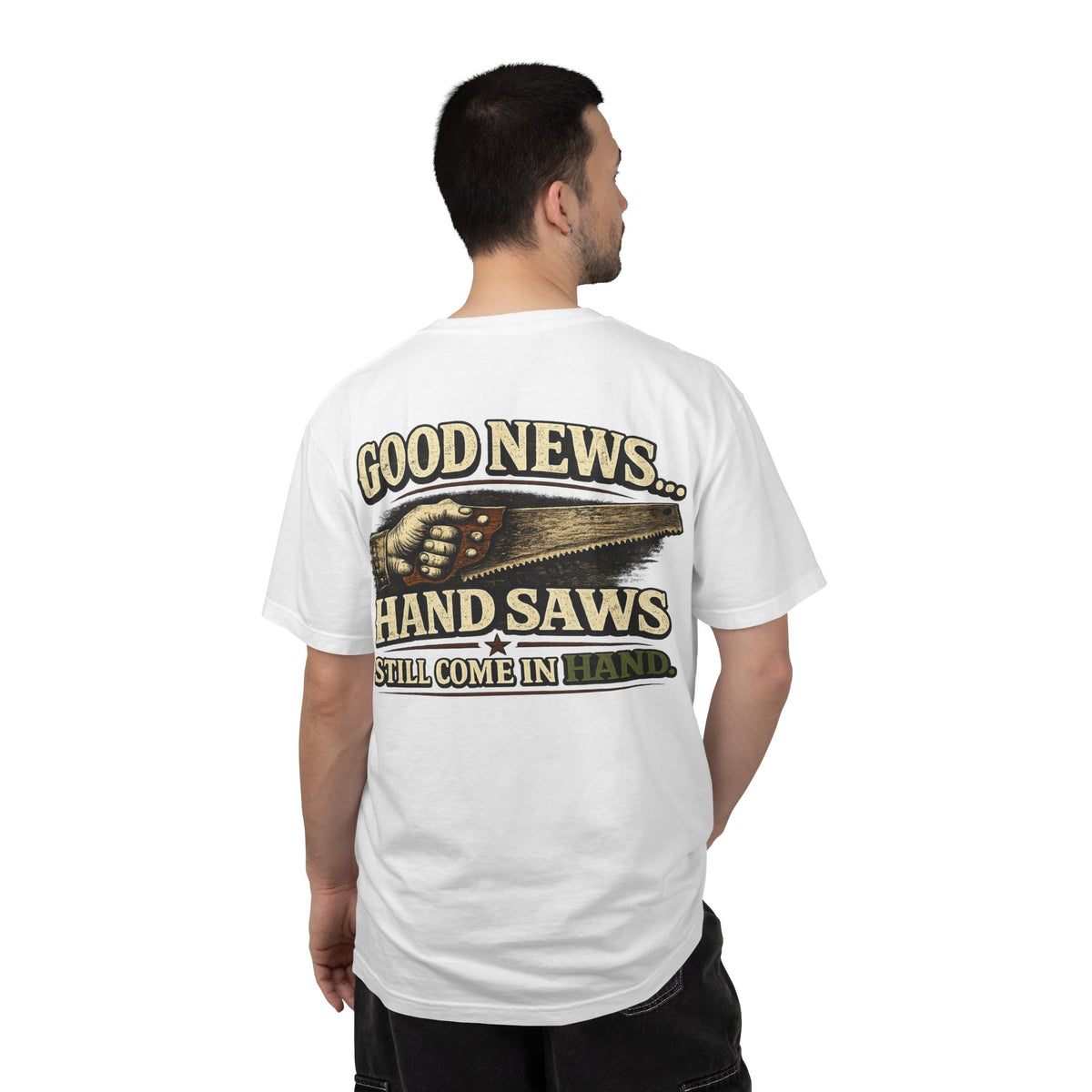 Funny Joke Shirt – Saw | Complicated Creature™ Garment-Dyed Tee