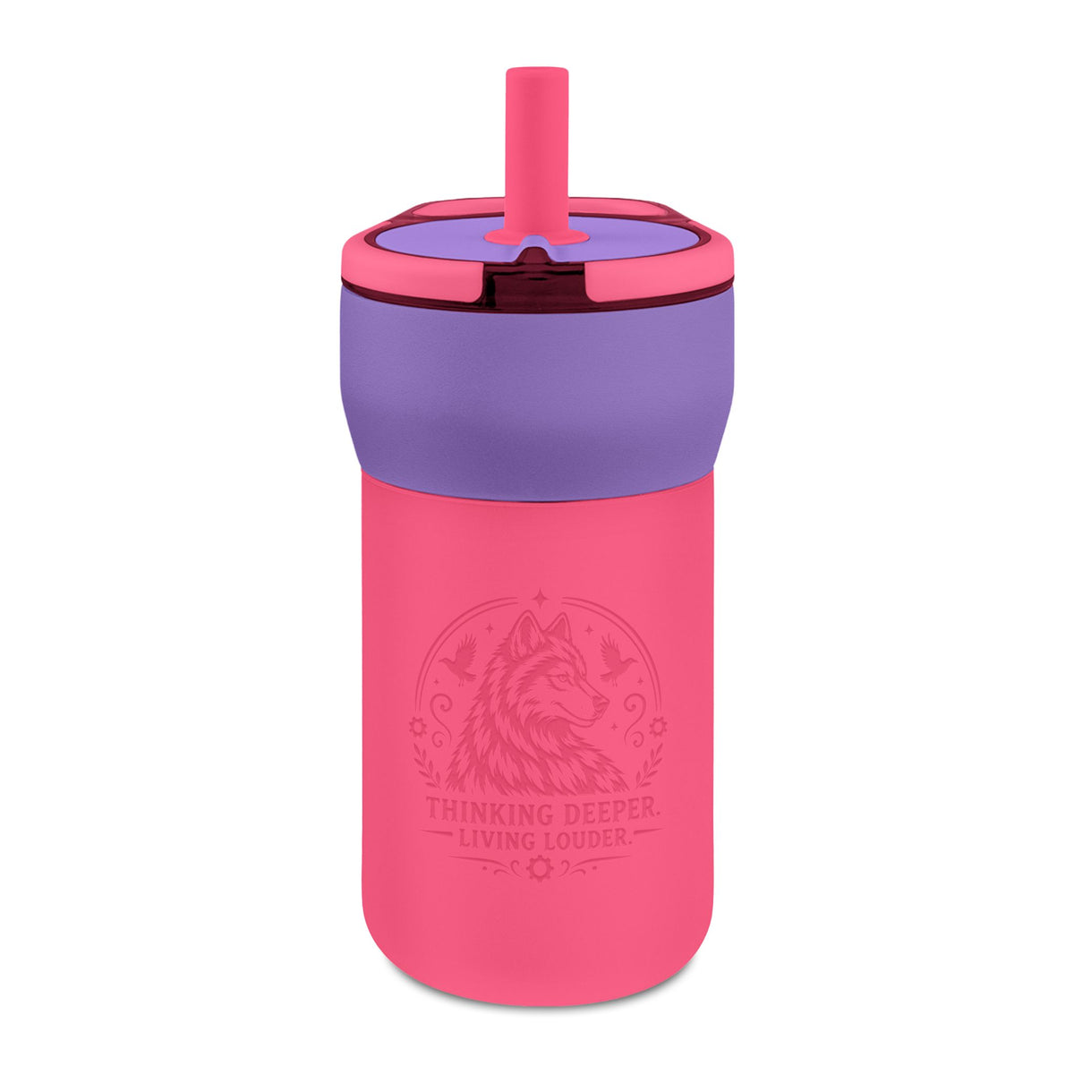 Kids' Leakproof Straw Tumbler, 12oz (Engraving)