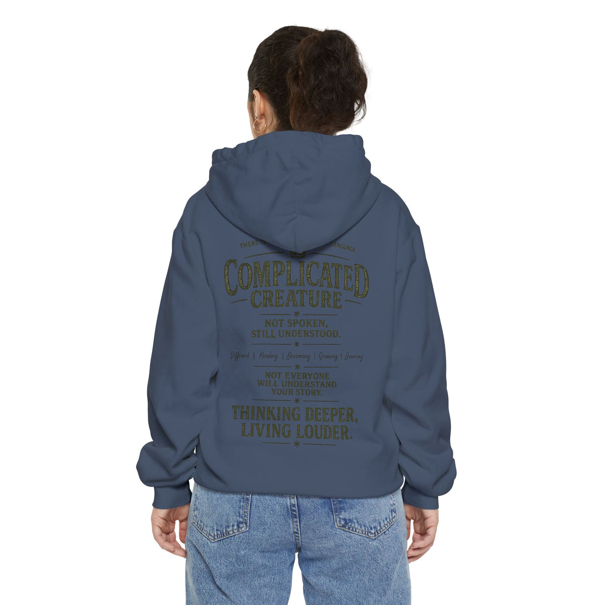 Unspoken language hoodie