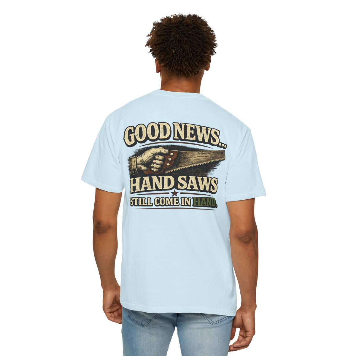 Funny Joke Shirt – Saw | Complicated Creature™ Garment-Dyed Tee