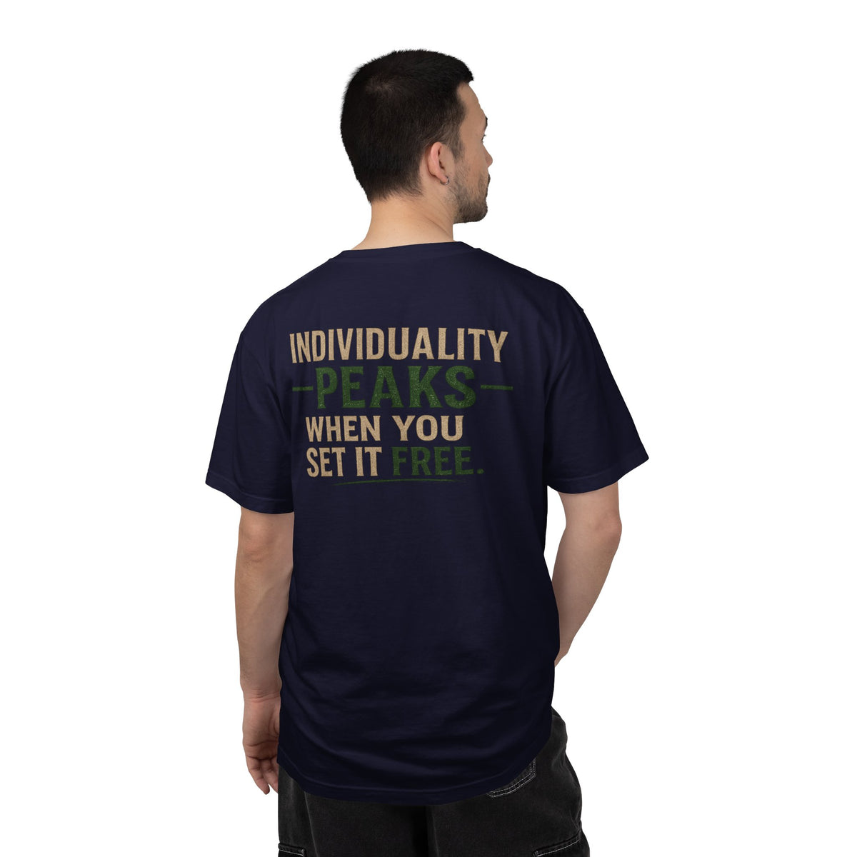 Individuality peaks when you set it free