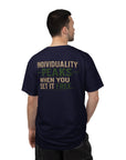 Individuality peaks when you set it free
