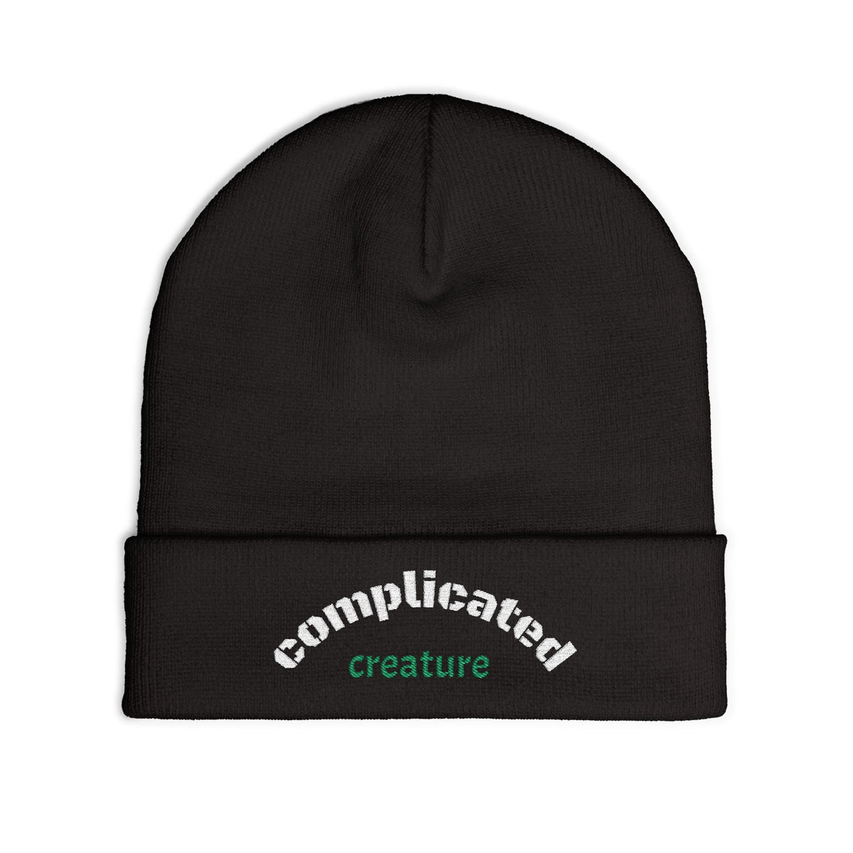 Knit Beanie (Embroidery)