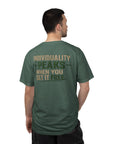 Individuality peaks when you set it free