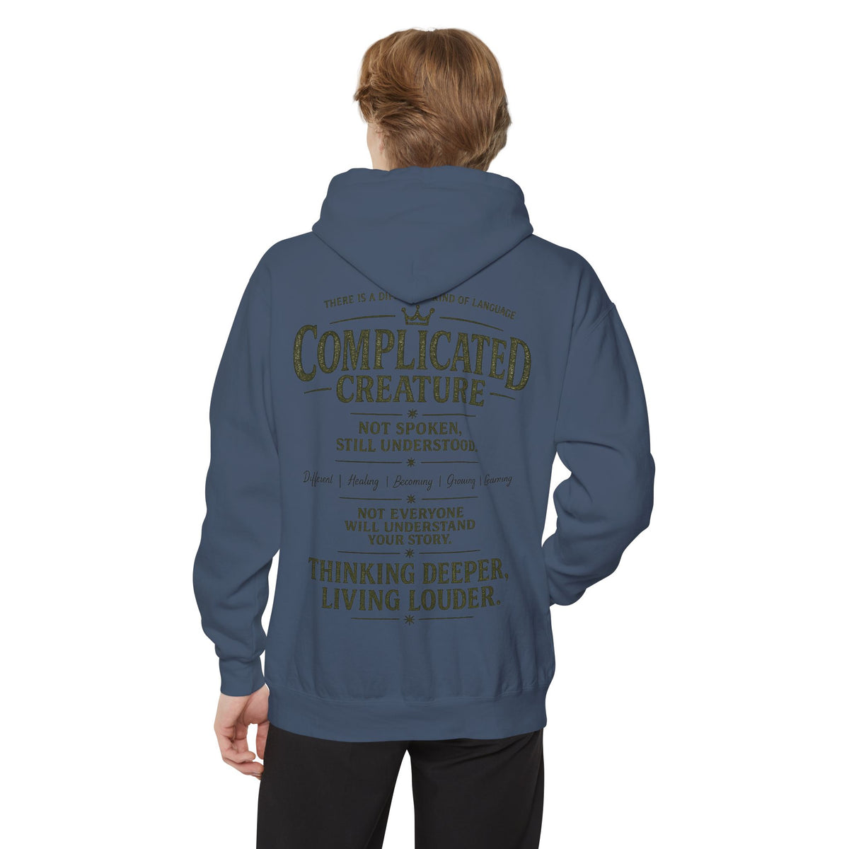 Unspoken language hoodie
